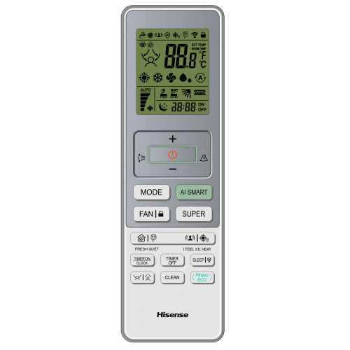 HISENSE Инверторные сплит-системы серии VISION SUPERIOR DC Inverter AS-13UW4RXUQD00
