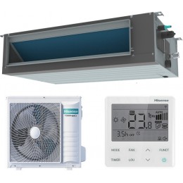 Инверторная сплит-система канального типа серии HEAVY EU DC INVERTER R32 Wi-Fi ADT-18UX4RCL8/AUW-18U4RS7 WI-FI (комплект)
