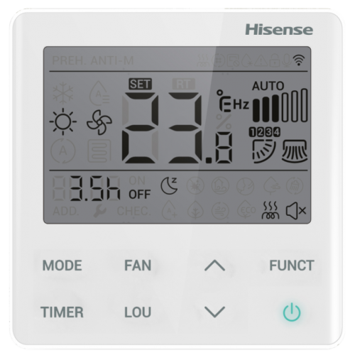 Полупромышленные сплит-системы Hisense AUD-60UX4REH8/AUW-60U6RW8